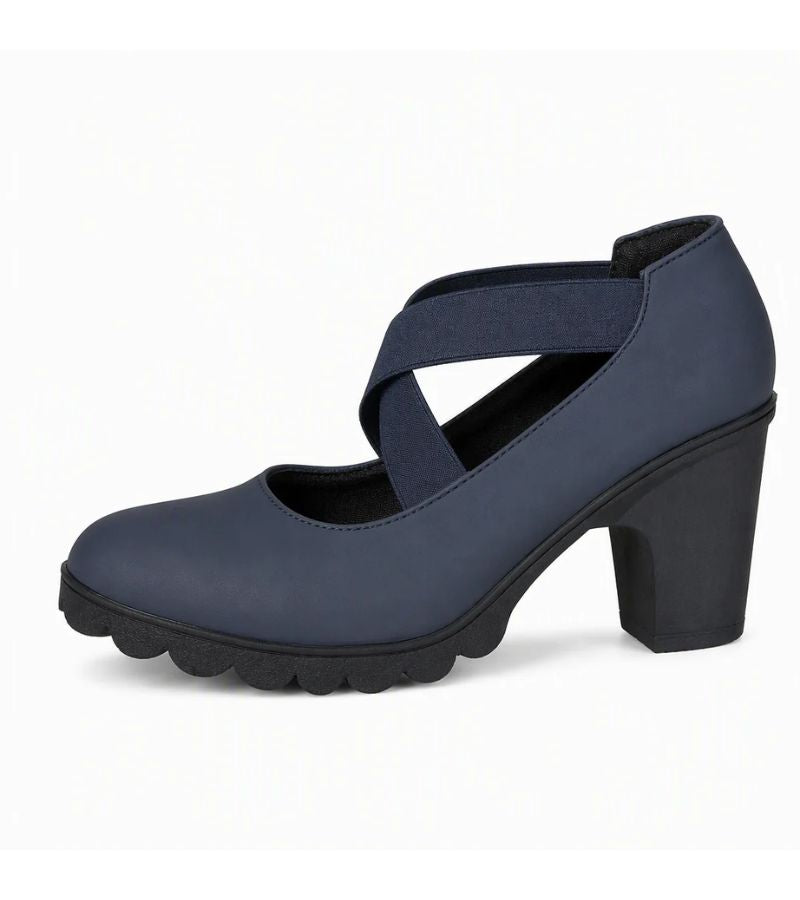 Mary Jane | Scarpe con Tacco e Cinghie Elastiche