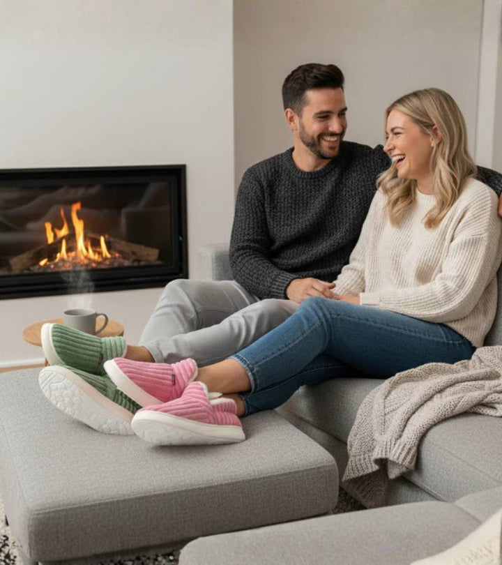 Nuvole™ | Pantofole Calde Antiscivolo Unisex per l’Inverno