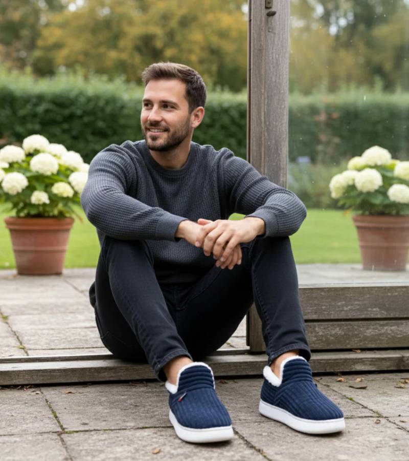 Nuvole™ | Pantofole Calde Antiscivolo Unisex per l’Inverno