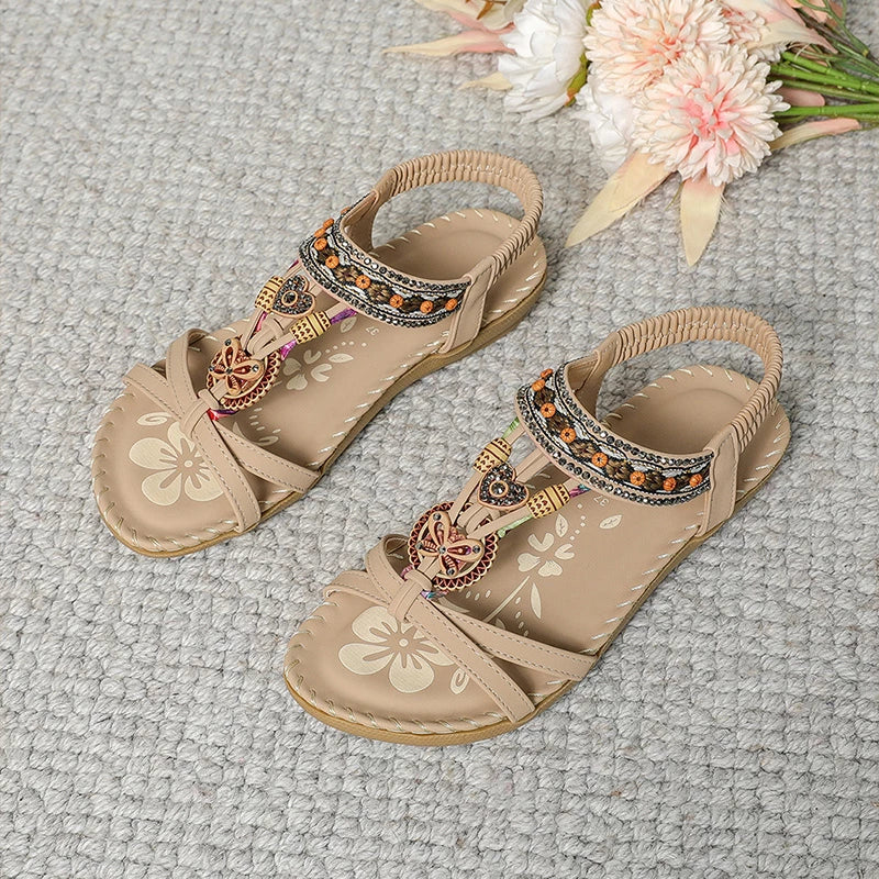 Colella | Sandali stile Ibiza – leggerezza, strass e comfort per tutta la giornata