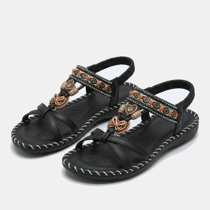 Colella | Sandali stile Ibiza – leggerezza, strass e comfort per tutta la giornata