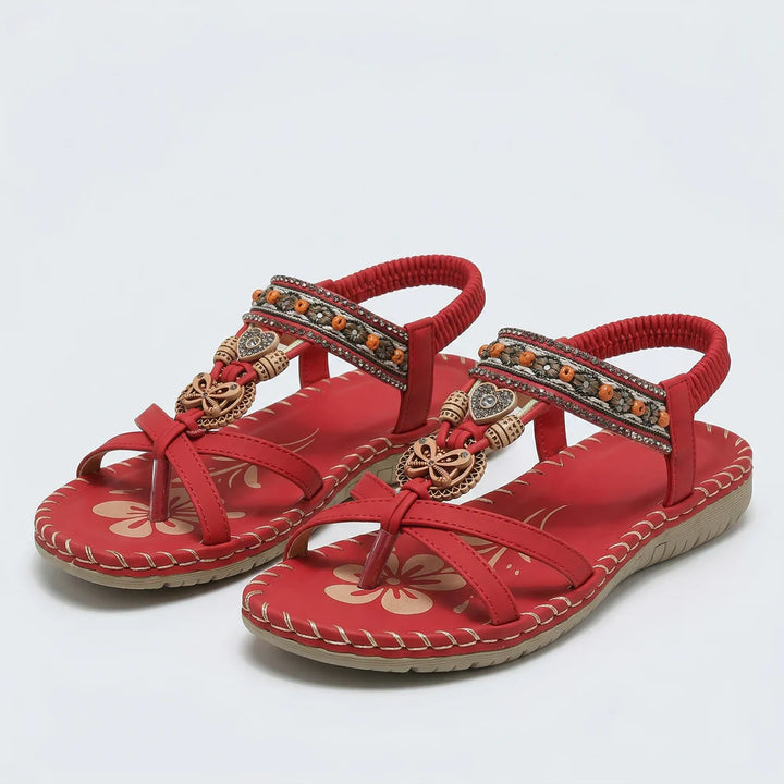 Colella | Sandali stile Ibiza – leggerezza, strass e comfort per tutta la giornata